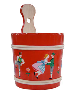 tirol bucket with people
