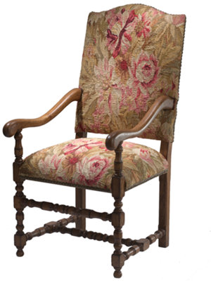rose arm chair