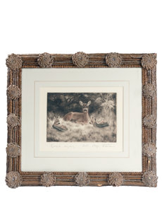 deer family print