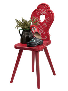 chalet chair red
