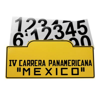 La Carrera Panamericana Sign