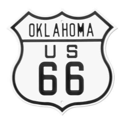 Route 66 State Sign