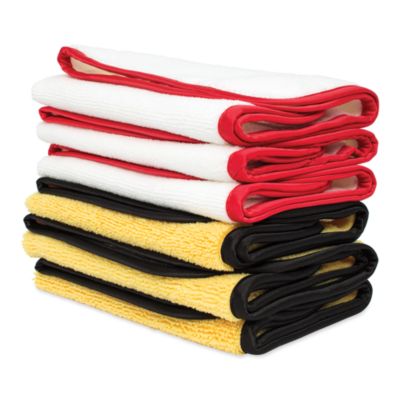 Six Piece Micro Fiber Cloth Set