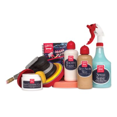 Pneumatic Orbital Polish & Wax Kit