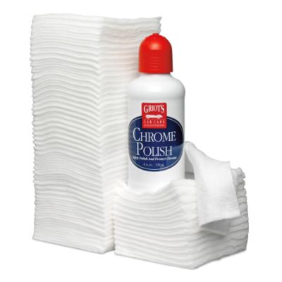 Chrome Polish And Wipes Kit