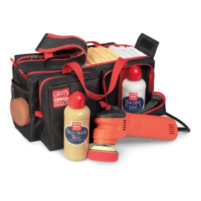 3 Machine Polish and Wax Kit with Bag