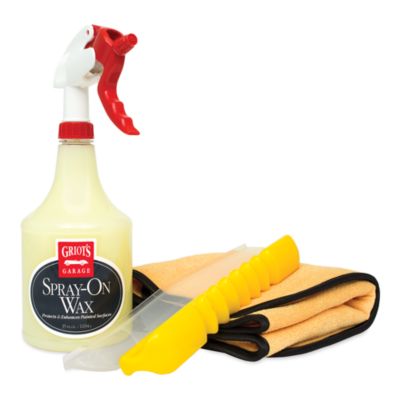 Spray-On Wax & Flexible Water Blade Kit