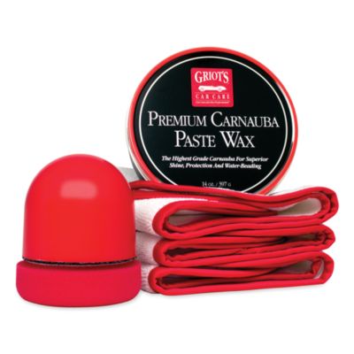Premium Carnauba Paste Wax Kit