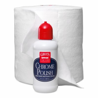Chrome Polish and Wipes Kit