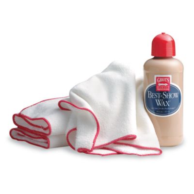 3 Micro Fiber Wax Removal Cloths & Best Of Show Wax&reg; Kit