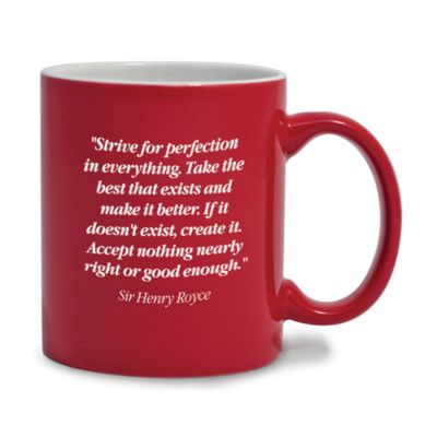 20th Anniversary Strive For Perfection Mug