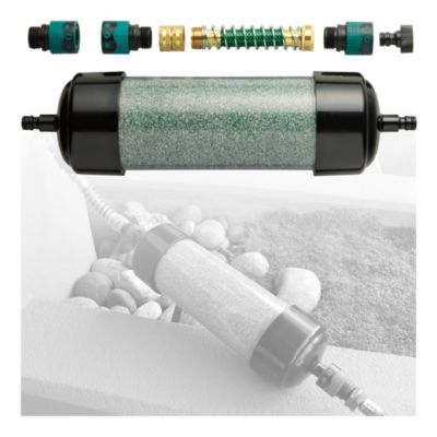 In-Line Water Softener & Deionizer With Fittings
