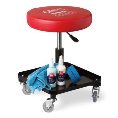 Round Pneumatic Sit-On Creeper