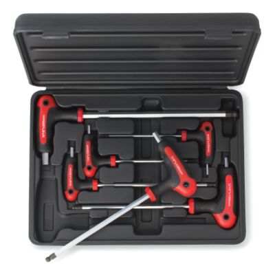6 Piece T-Handle Hex or TORX&reg; Wrench Set