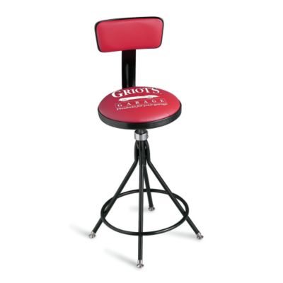 Swivel Stool With Backrest