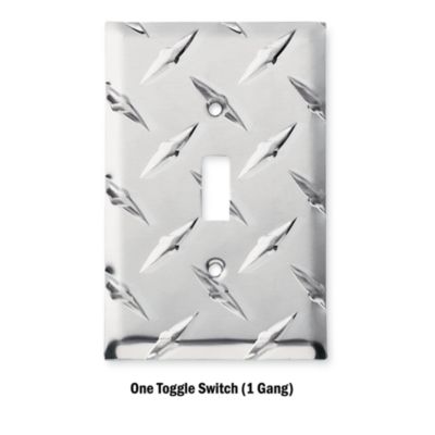 Diamond Plate Switch Covers