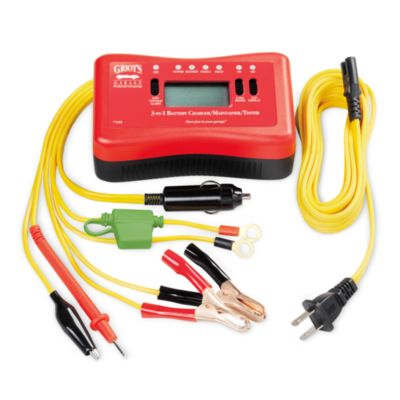 3-In-1 Battery Charger/Maintainer/Tester