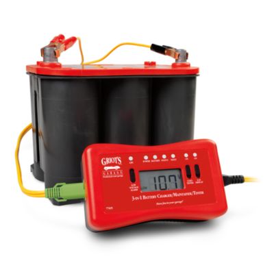 3-In-1 Battery Charger/Maintainer/Tester