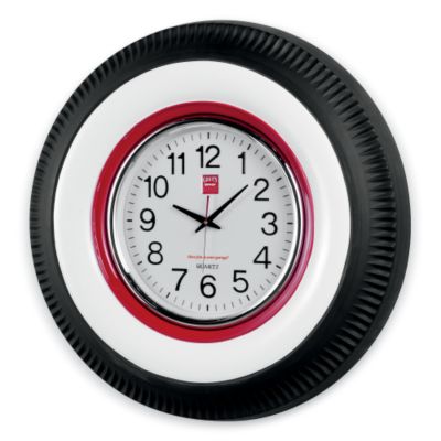 Full Size Vintage Tire Garage Clock