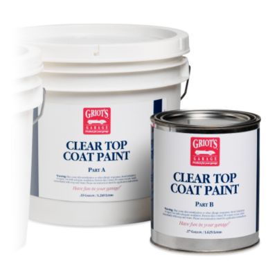 Clear Top Coat Floor Paint