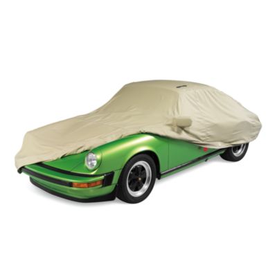 Tan Flannel Car Cover And Accessories