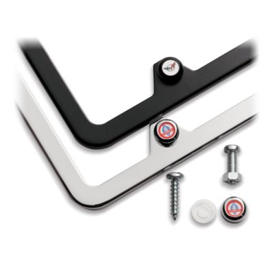 Plastic Automotive Marque License Frame Screw Head Caps
