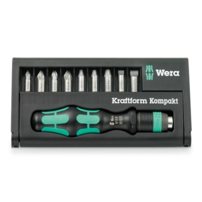 Wera 10-Piece Bit and Driver Set
