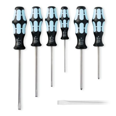 Wera 6-Piece Stainless Lasertip Screwdriver Set