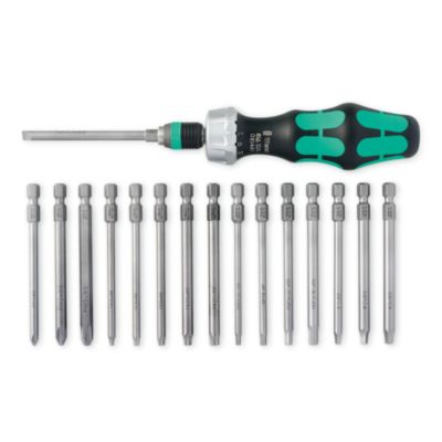 Wera 17-Piece Bit and Ratcheting Driver Set