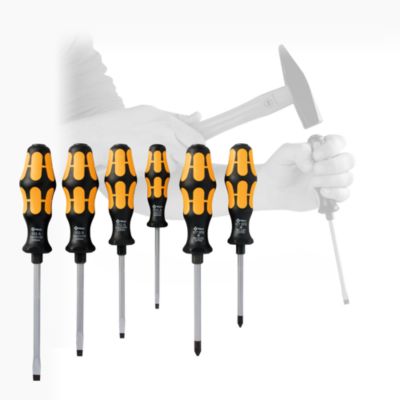 Wera 6-Piece Chisel Screwdriver Set