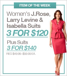 3 for $120 Suits