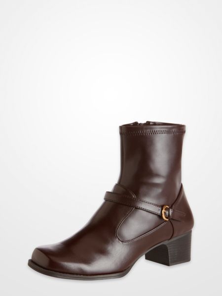 Mootsies Tootsies Eclaire Brown Ankle Booties