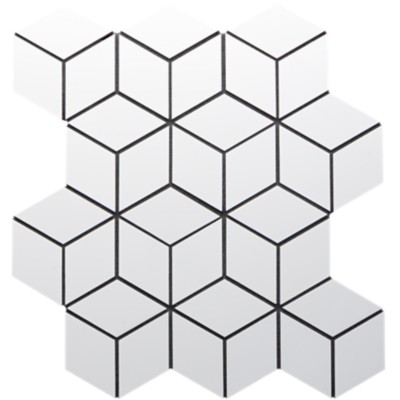 kanso tile mosaic cube diamond mosaics sacks ann