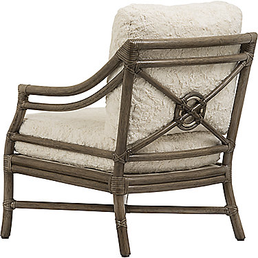 McGuire Furniture: Rattan Target® Lounge Chair: No. A-43