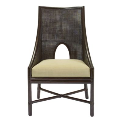 Barbara Barry Caned Arm Chair