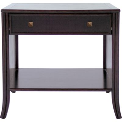Barbara Barry Caned Bedside Table
