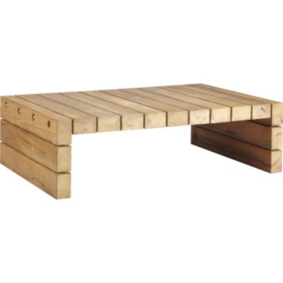 Reclaimed Teak Cocktail Table