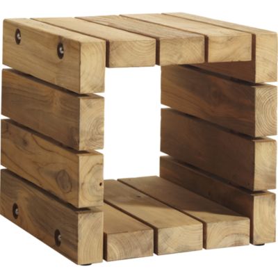 Reclaimed Teak Side Table