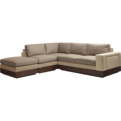 Shown In: Tobacco finish with Baker 34-502 fabric