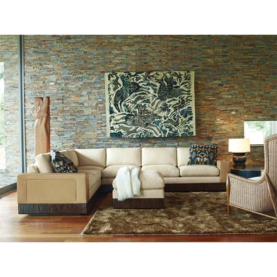 Shown In: Tobacco finish with Baker 34-502 fabric