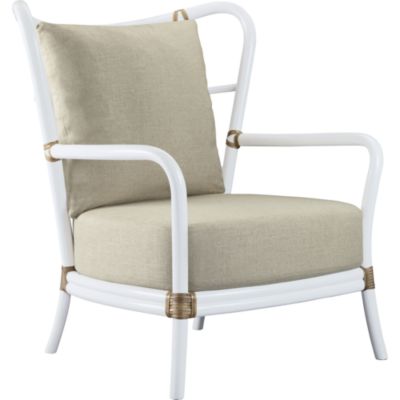 Snow White with Pecan Bindings/Natural Linen