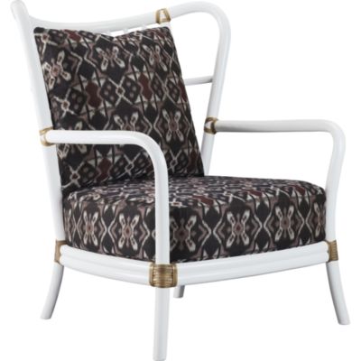 Snow White with Pecan Bindings/Navy-Plum Ikat