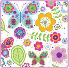Butterflies Printed