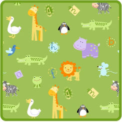Zoo Friends Green
