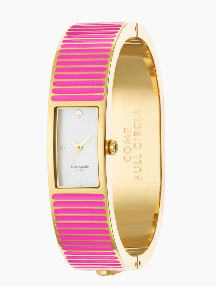 come full circle pink carousel bangle