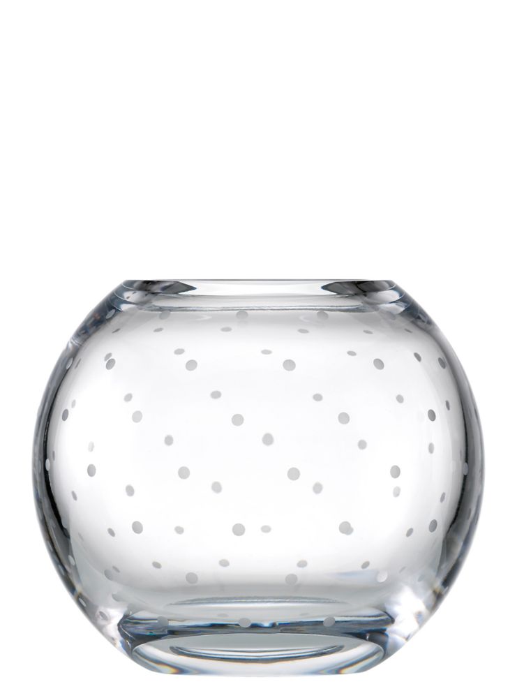 8'' larabee dot rose bowl