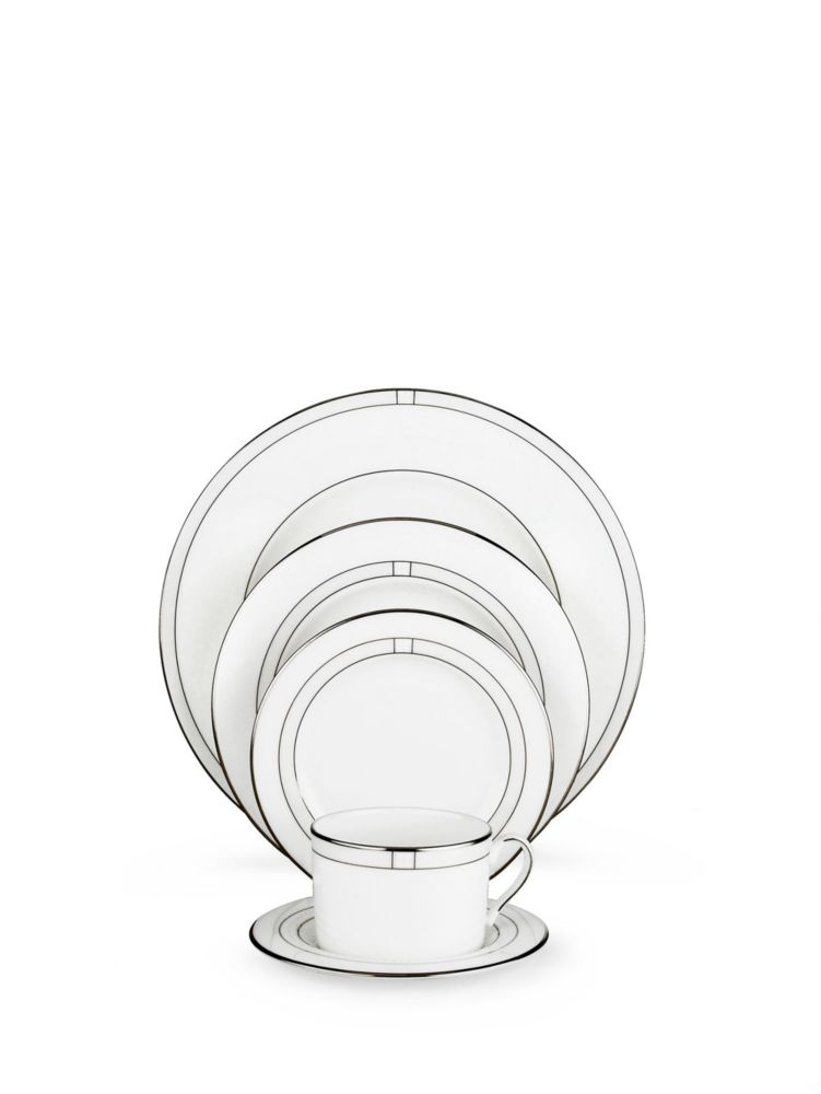 noel alabaster five-piece place setting