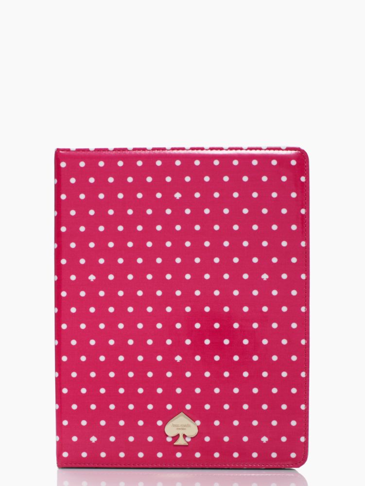 dots & spades ipad folio