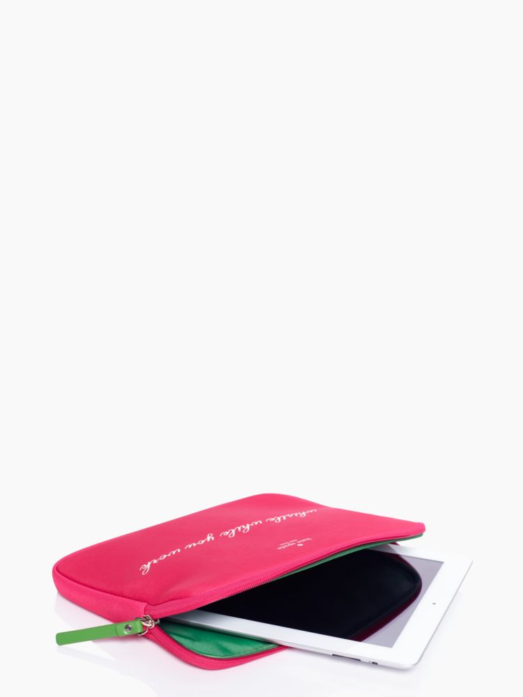 whistle while you work ipad sleeve