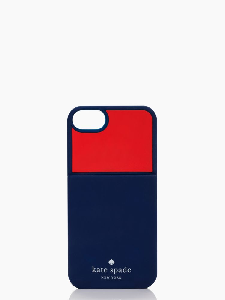 colorblocked pocket silicone iphone 5 case